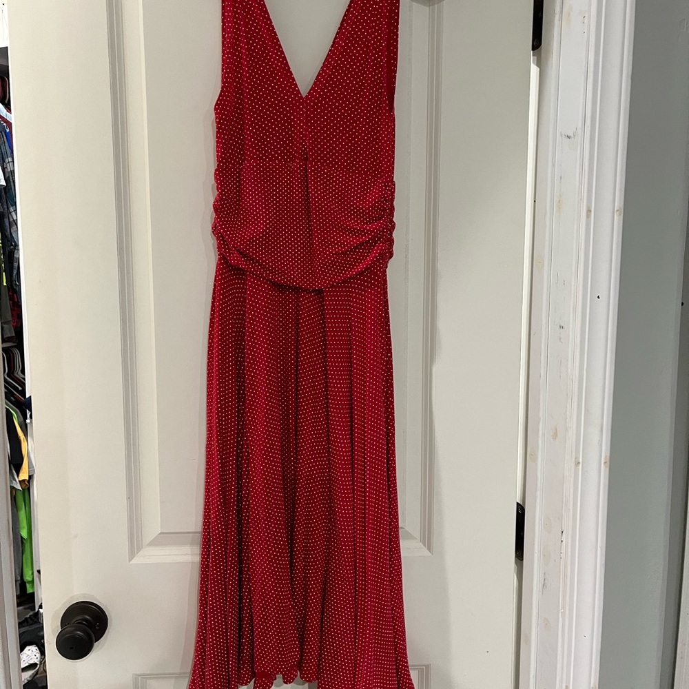 Red dress
